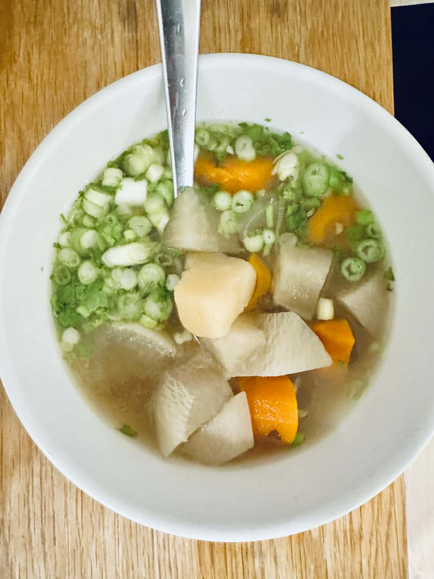 Carrot & Daikon Radish Soup