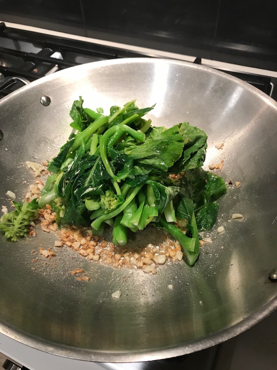 Sauteed bok choy